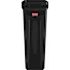 Rubbermaid Commercial Products Slim Jim 23 Gal. Black Rectangular Vented Trash Can
