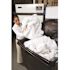 Rubbermaid Commercial Products 16 cu. ft. Black Cube Truck without Lid