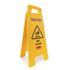 Rubbermaid Commercial Products Multi-Lingual 2-Sided Caution Wet Floor Sign
