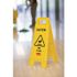 Rubbermaid Commercial Products Multi-Lingual 2-Sided Caution Wet Floor Sign