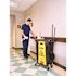 Rubbermaid Commercial Products Multi-Lingual 2-Sided Caution Wet Floor Sign