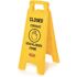 Rubbermaid Commercial Products 25 in. Plastic Multi-Lingual 2-Sided Closed Sign