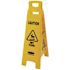 Rubbermaid Commercial Products 37 in. Plastic Multi-Lingual 4-Sided Caution Wet Floor Sign