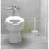 Rubbermaid Commercial Products 10 in. Plastic Toilet Brush in White