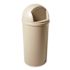 Rubbermaid Commercial Products Marshal 25 Gal. Beige Classic Round Top Trash Can