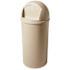 Rubbermaid Commercial Products Marshal 25 Gal. Beige Classic Round Top Trash Can