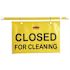 Rubbermaid Commercial Products Safety Caution Sign - Closed for Cleaning
