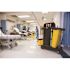 Rubbermaid Commercial Products Hygen High Security Cleaning Cart