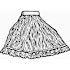 Rubbermaid Commercial Products SUPER STITCH WET MOP COTTON LOOP MEDIUM 1 IN WHITE