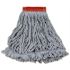 Rubbermaid Commercial Products Super Stitch Blend Large Mop Head Wet Mop, 5 in. Headband in Blue