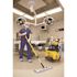 Rubbermaid Commercial Products 48 in. to 72 in. Hygen Quick-Connect Ergo Adjustable Mop Handle for Fringed Dust Mops