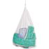 Rubbermaid Commercial Products Hygen 11 in. Blue Microfiber Wall/Stair Damp Mop Head