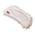 Rubbermaid Commercial Products HYGEN White Microfiber Damp Mop Head Cover for Flexi Frame
