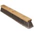 Renown 24 in. Polypropylene Broom Fine Sweep Flagged with 3 in. Trim Grey