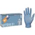 THE SAFETY ZONE Small Blue Nitrile Glove Powder-Free Bulk 1000 (10-Pack of 100-Count)