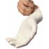THE SAFETY ZONE X-Large White Natural Latex Rubber Gloves Powder-Free Bulk 1000 (10-Pack of 100-Count)