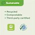 TORK Universal Xpressnap Natural with Overall Emboss Interfold Dispenser Napkins (500-Count)