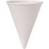 4 oz. White Paper Cone Cups (5000 per Pack)
