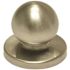 BETTER HOME PRODUCTS Satin Nickel Bi-Fold Knob and Backplate