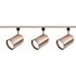 Glomar 4 ft. 3-Light Brushed Nickel Linear Track Lighting Kit