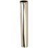 KEENEY 1-1/4 in. x 8 in. 17-Gauge Brass Tailpiece with One Threaded End Pipe, Chrome