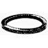 National Brand Alternative REINFORCED RUBBER WASHER, RU-104, 1-3/4 IN. X 1-5/16 IN. X 1/8 IN.