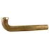 KEENEY 1-1/2 in. x 24 in. 17-Gauge Brass Slip Joint Waste Arm, Rough Brass