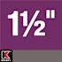 KEENEY 1-1/2 in. x 16 in. Polypropylene Slip Joint Double Ended Extension Tube, Black