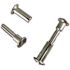STRYBUC INDUSTRIES 1 in. 1-Way Screw Bolt with Barrel Nut
