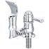 Central Brass Bubbler Head Self-Closing Drinking Faucet in PVD Polished Chrome