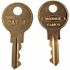 BOBRICK WASHROOM ACCESSORIES KEY