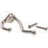 STRYBUC INDUSTRIES Double Prong Coat Hook Chrome Plated