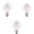Sylvania 40-Watt G25 Double Life E26 Incandescent Light Bulb in 2850K Soft White Color Temperature (3-Pack)