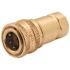 TENNANT COMPANY FITTING BRASS 1/4F QD FEMALE SER60