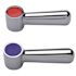 Zurn AquaSpec Wall-Mount Service Sink Faucet -Vacuum-Breaker Spout, Pail Hook, Wall Brace, Metal Lever Handles-Rough, Chrome