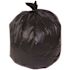 Berry Plastics 45 Gal. 19 mic 40 in. x 48 in. Black High-Density Trash Bags (25 per Roll, 8-Rolls per Case)