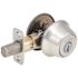Kwikset 660 Series Satin Nickel Single Cylinder Deadbolt with Microban Antimicrobial Technology