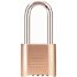 Master Lock 2 in. Body Set-Your-Own Combination Padlock With Key Overdue And Long Shackle