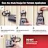 Master Lock 3-1/4 in. W Set Your Own Combination Portable Lock Box