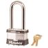 Master Lock Number 5 2-1/2 in. L Steel Laminated Padlock Shackle Keyed Alike Number