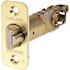 Schlage SCHLAGE F 6 WAY ADJ DEADLATCH BRASS