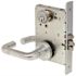 Schlage SCHLAGE L MORTISE CLASSROOM LOCKSET WITHOUT ESCUTCHEON SATIN CHROME