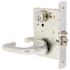 Schlage SCHLAGE L MORTISE STOREROOM LOCKSET WITHOUT ESCUTCHEON SATIN CHROME