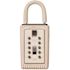 Kidde Portable 3-Key Box with Pushbutton Combination Lock, Gray