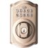 Schlage Camelot Series Satin Nickel Keypad Door Lever