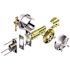 Schlage BC500 Series Satin Chrome Single Cylinder Deadbolt Universal Fit