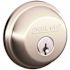Schlage B60 Series Satin Nickel Single Cylinder Deadbolt Certified Highest for Security and Durability
