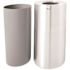 Rubbermaid Commercial Products Atrium 35 Gal. Satin Stainless Steel Open Top Trash Can
