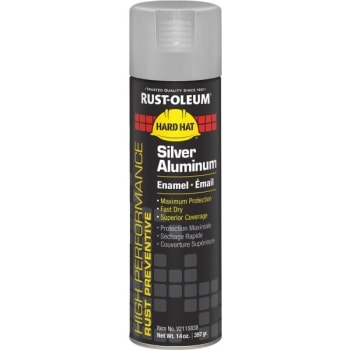 Rust-Oleum 14 Oz High Performance Enamel Gloss Spray Paint - Silver Aluminum