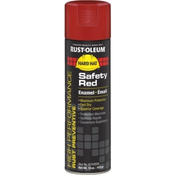 Rust-Oleum 15 Oz High Performance Enamel Gloss Spray Paint - Safety Red